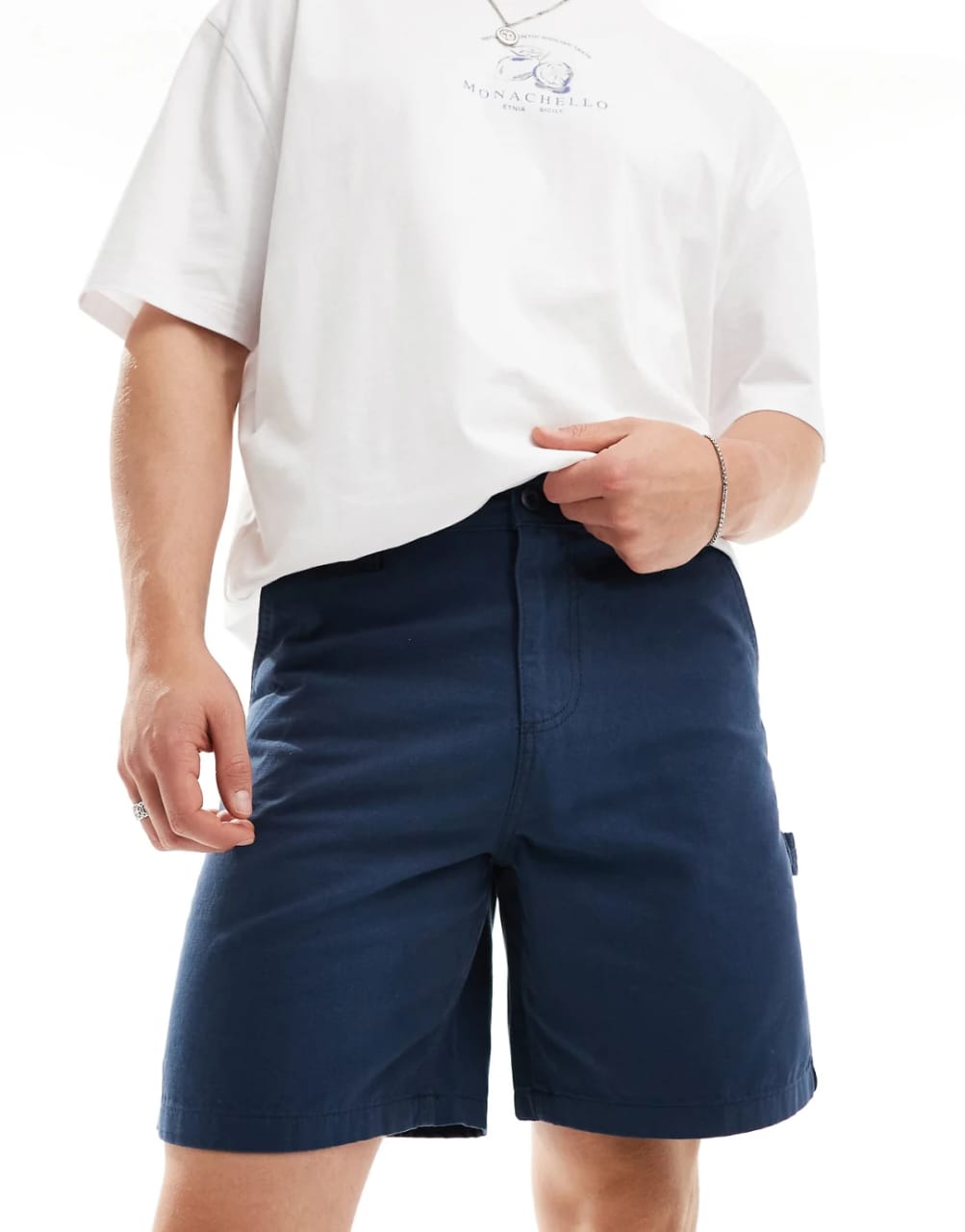 Navy Carpenter Shorts