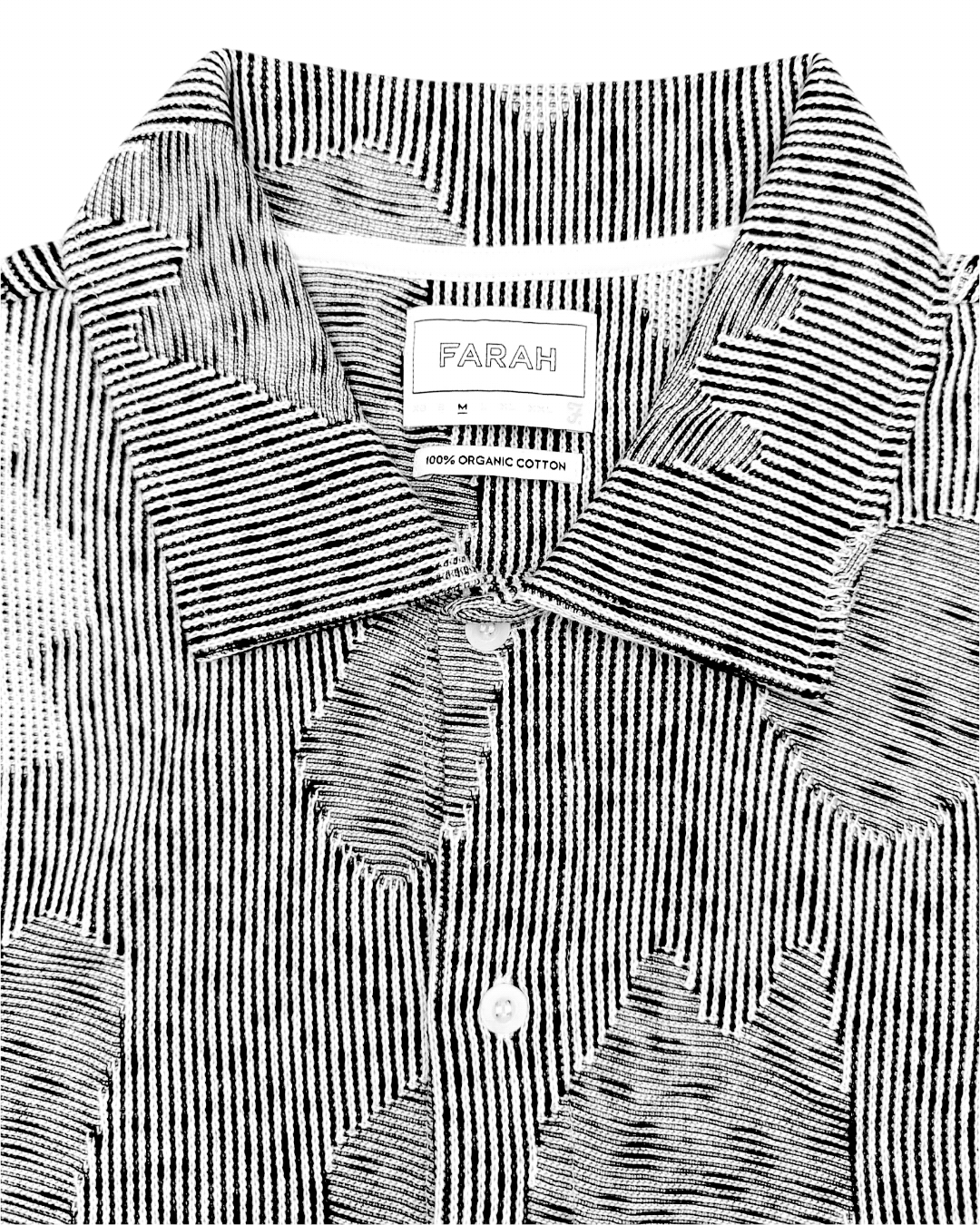 Farah Relaxed Fit Stoker Jacquard Shirt