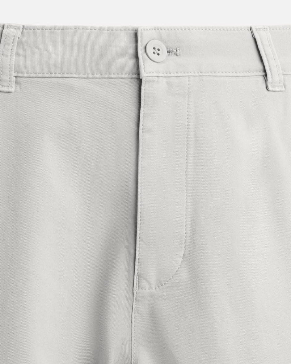 Zara Light Grey Slim Fit Chino Pant