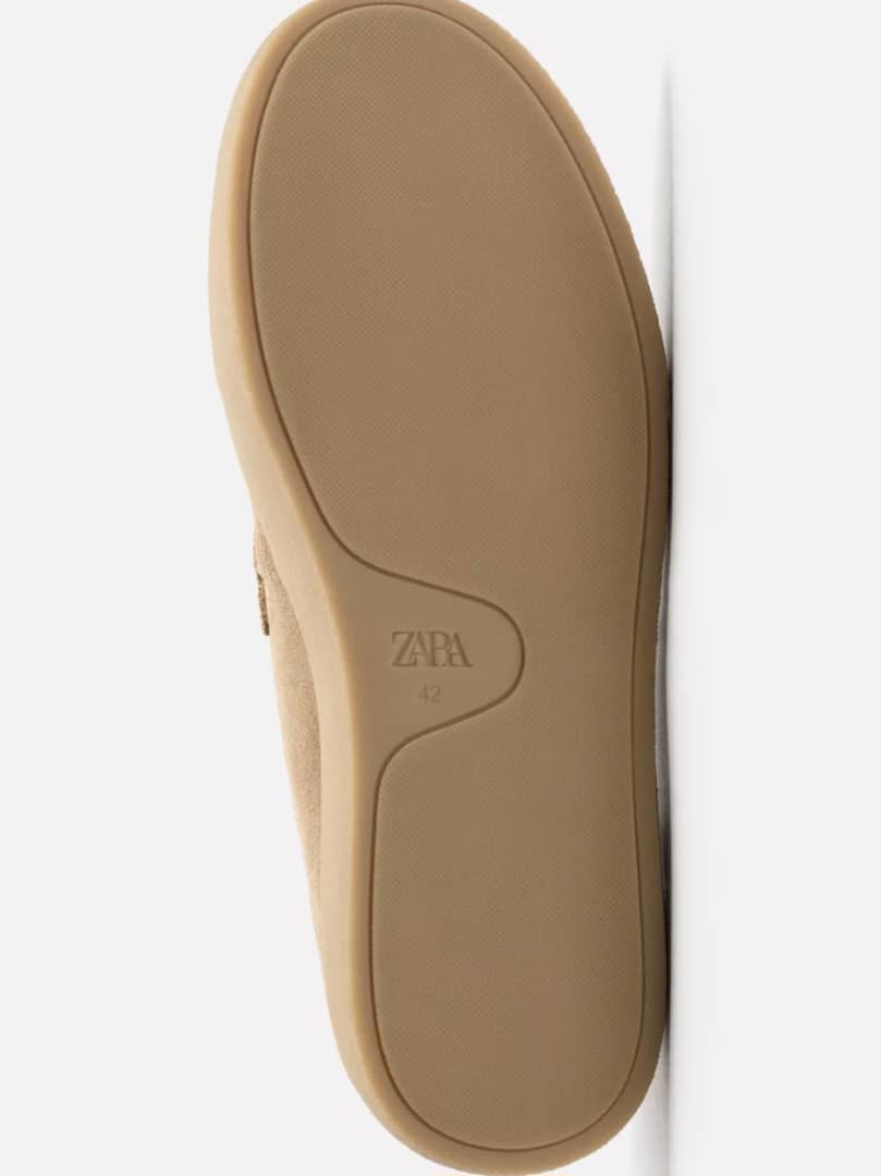 Zara Casual Leather Loafers